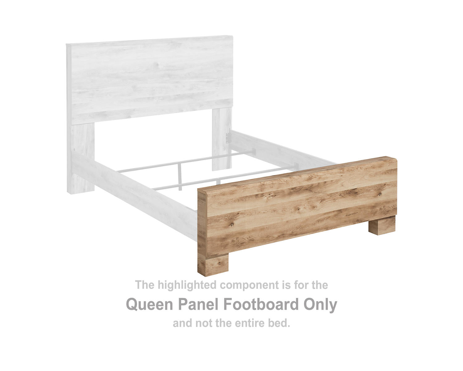 Hyanna Queen Panel Footboard