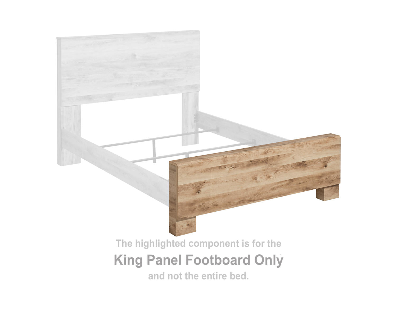 Hyanna King Panel Footboard
