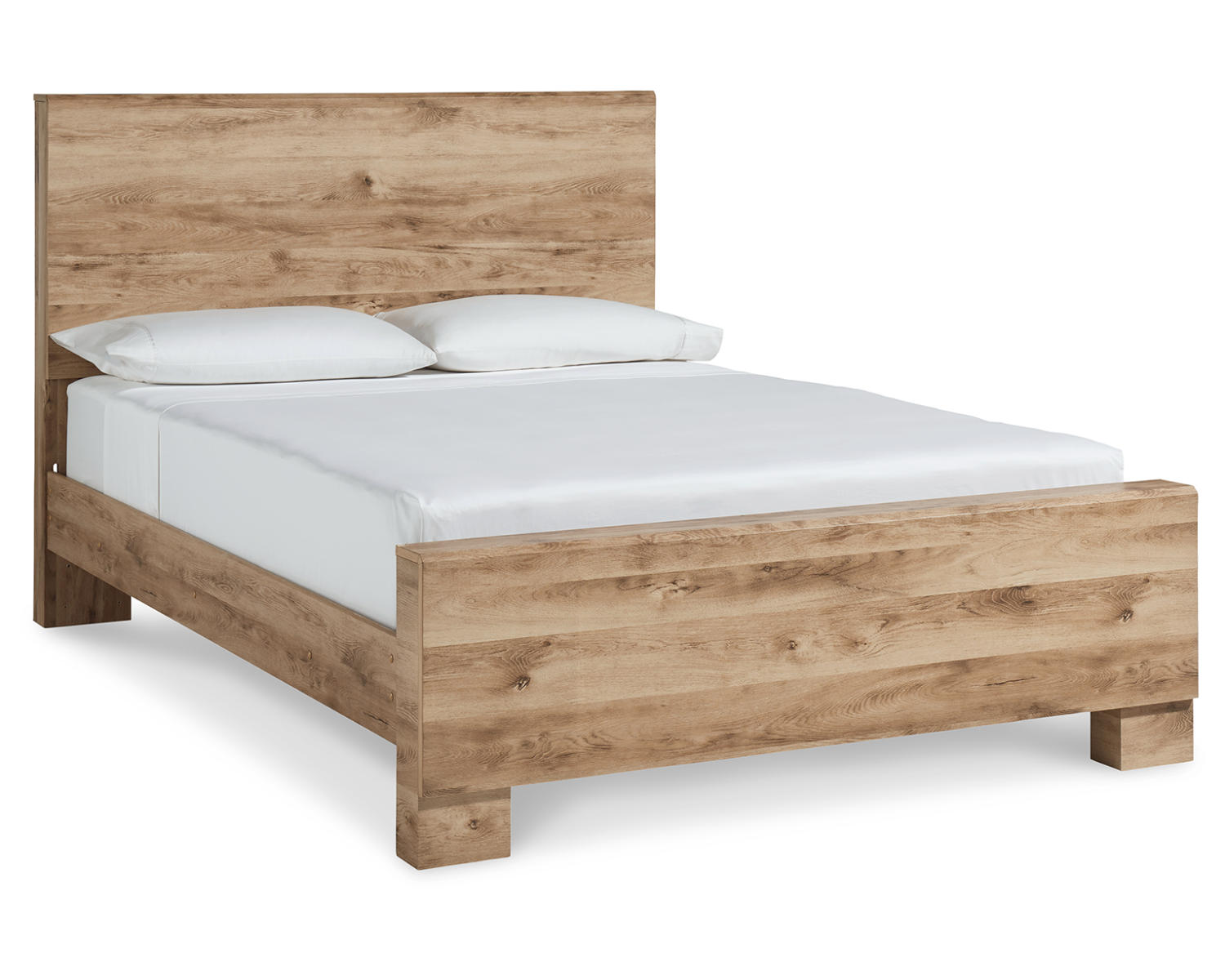 Hyanna Queen Panel Bed with Dresser, Mirror and 1 Nightstand
