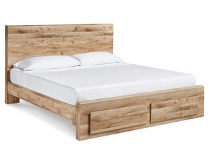 Hyanna Queen Panel Storage Bed with Dresser and Nightstand