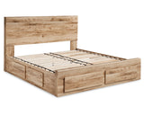 Hyanna King Panel Storage Bed with 1 Under Bed Storage Drawer