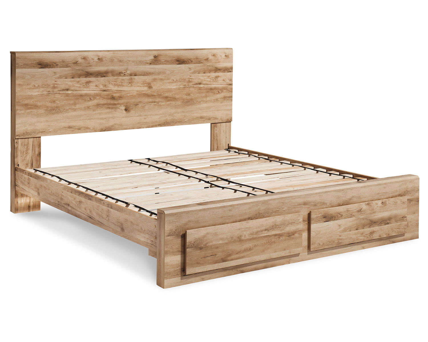 Hyanna King Panel Storage Bed, Dresser, Mirror and Nightstand
