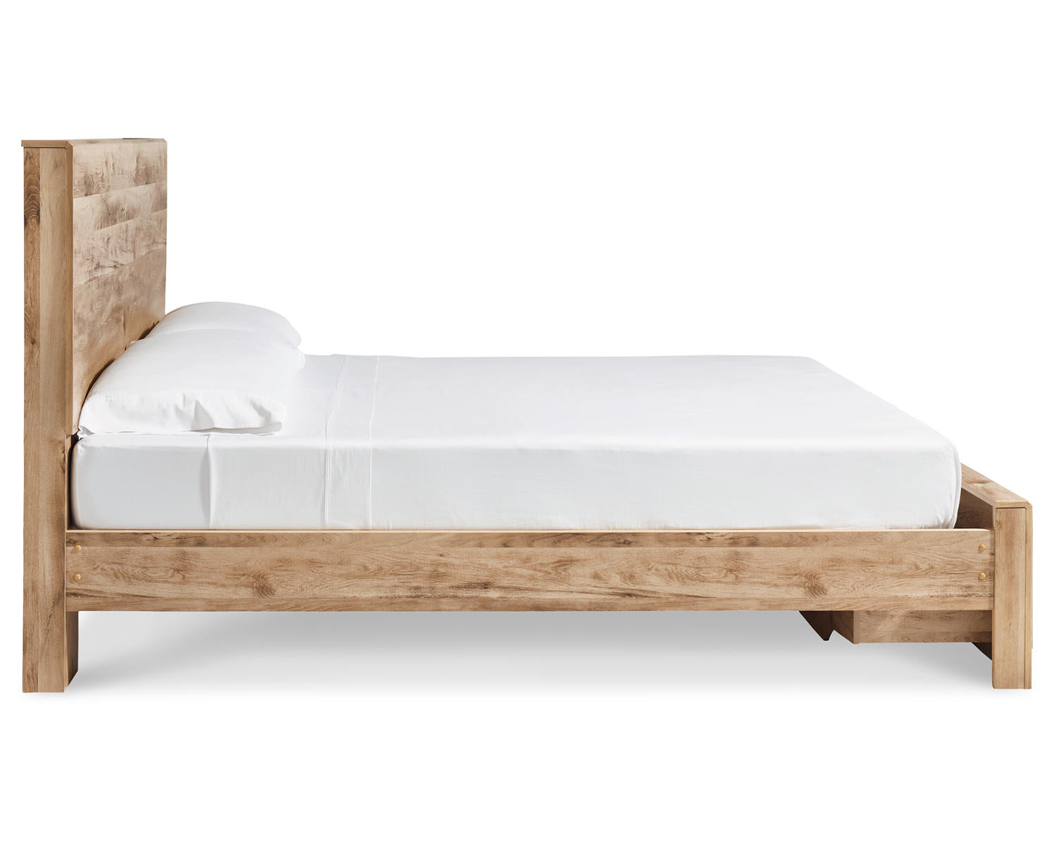 Hyanna King Panel Storage Bed, Dresser, Mirror and Nightstand