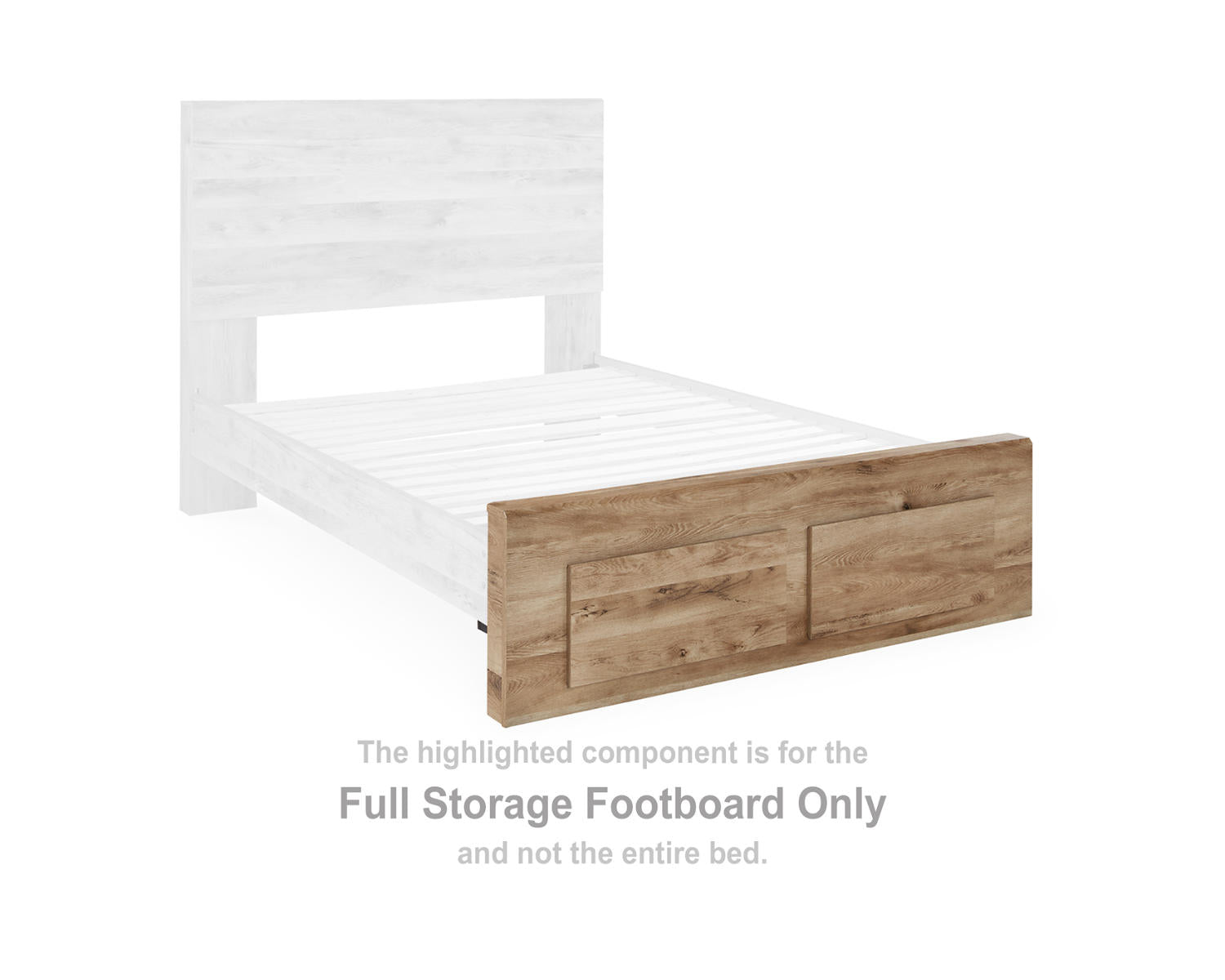 Hyanna Full Storage Footboard