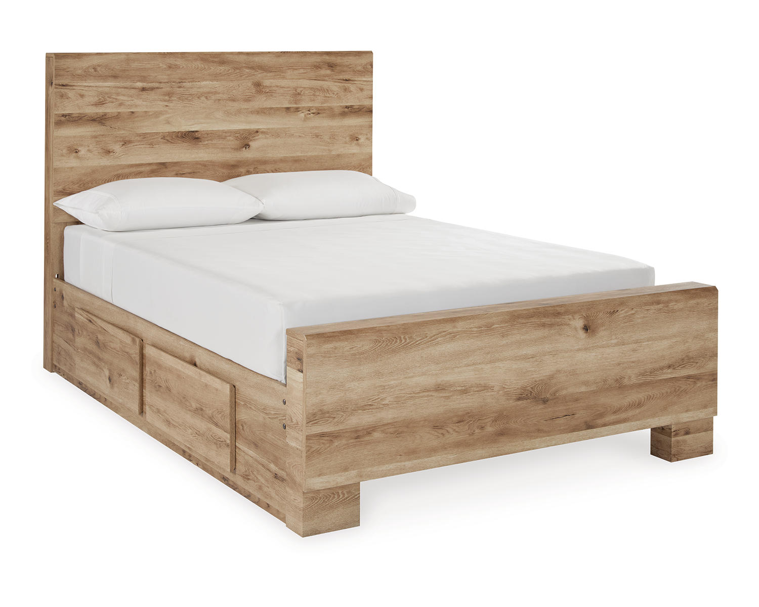 Hyanna Full Panel Bed with 2 Side Storage