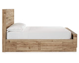 Hyanna Full Panel Bed with 1 Side Storage