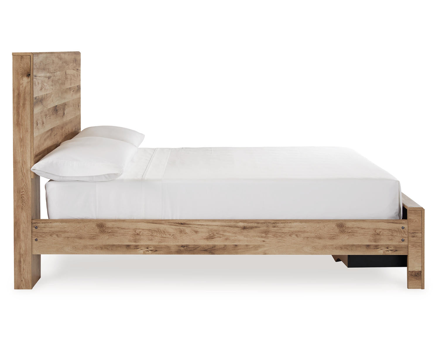 Hyanna Full Panel Storage Bed, Dresser and Mirror