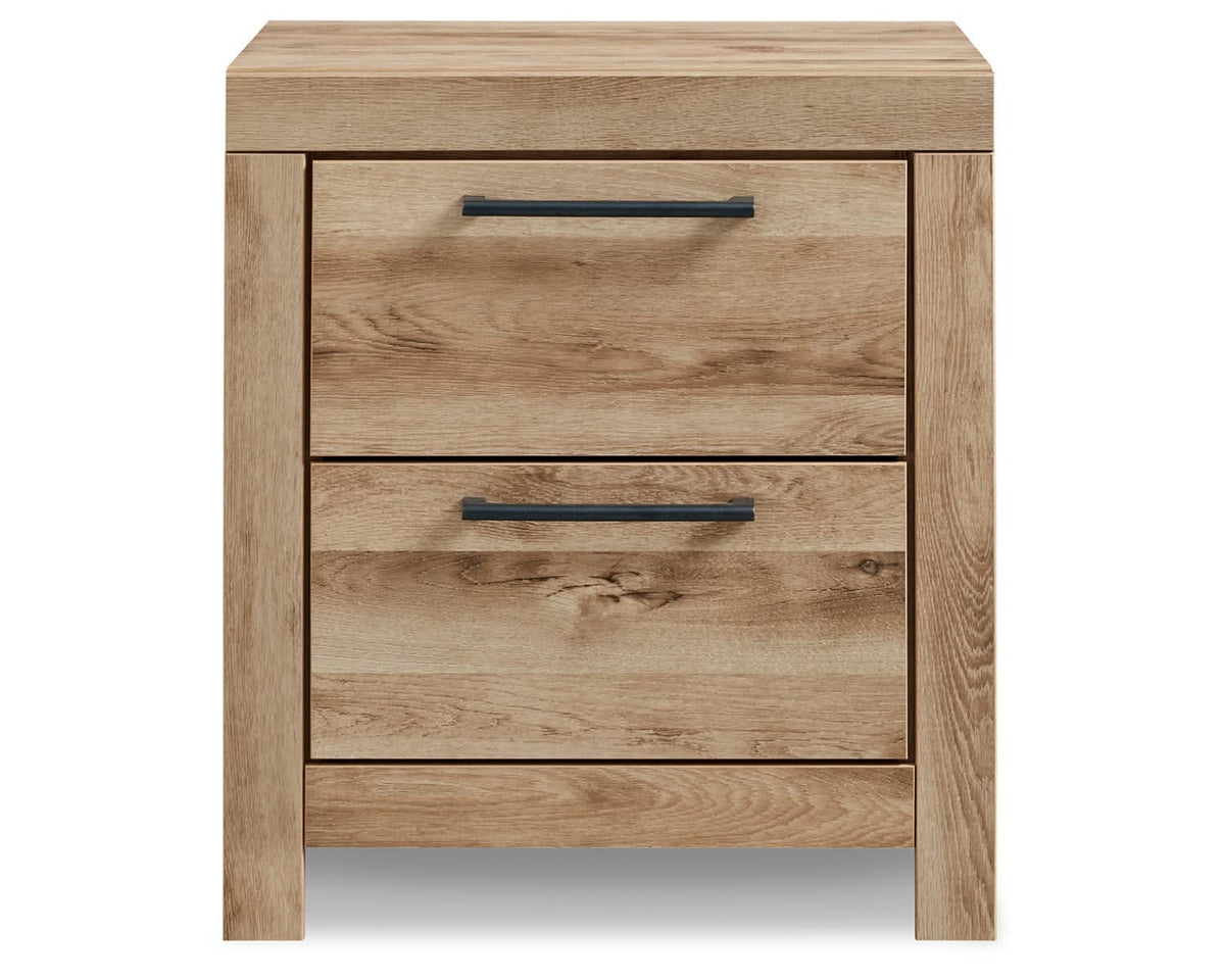 Hyanna King Panel Storage Bed, Dresser, Mirror and Nightstand