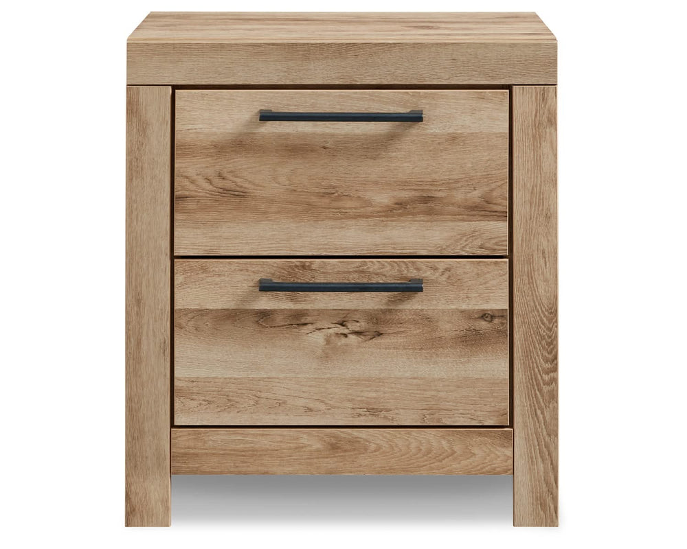 Hyanna Queen Panel Bed, Dresser, and Nightstand