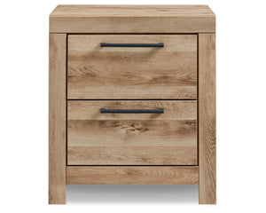 Hyanna Queen Panel Bed, Dresser, and Nightstand
