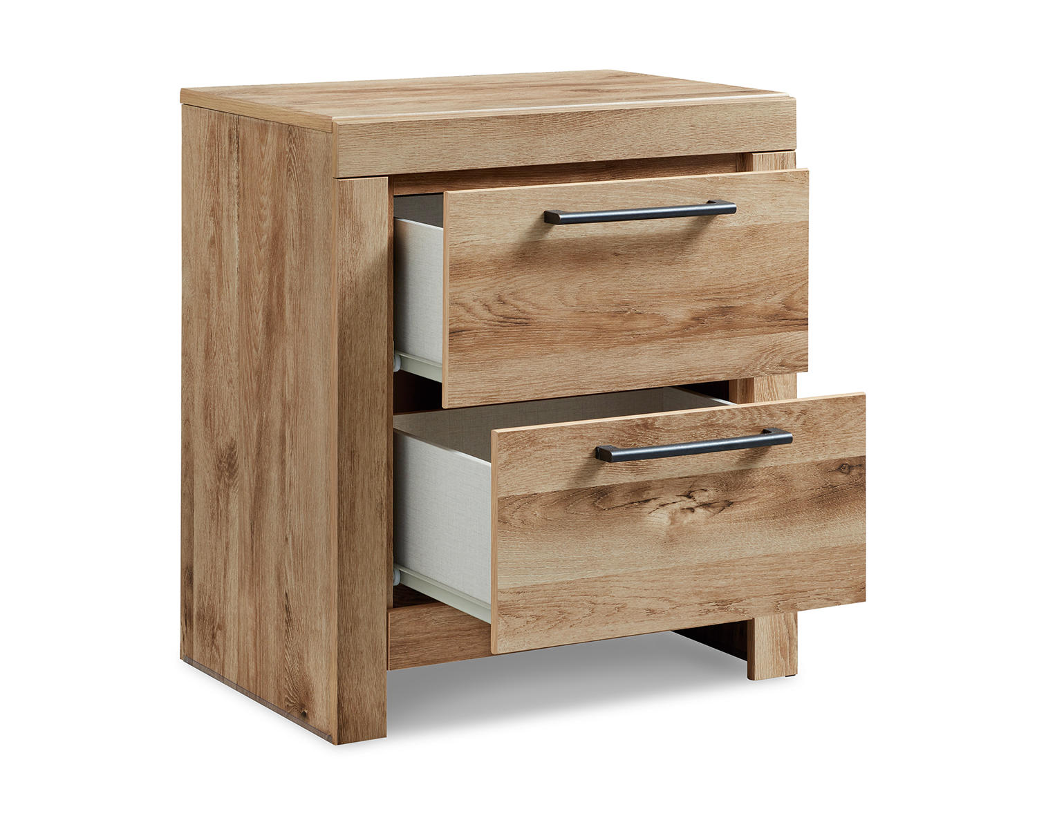 Hyanna Queen Panel Storage Bed, Dresser, Mirror and Nightstand