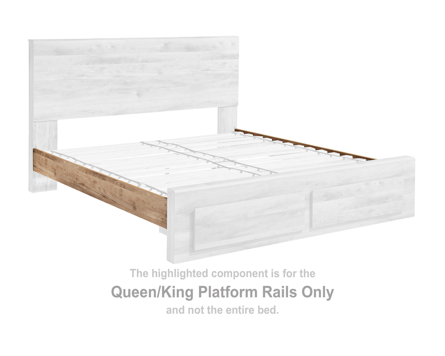 Hyanna Queen/King Platform Rails