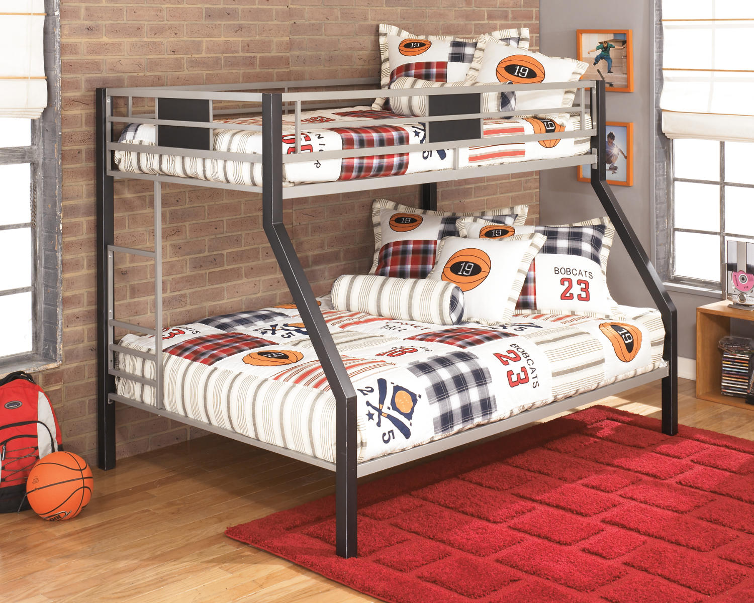 Dinsmore Bunk Bed and Mattress Set