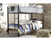Dinsmore Twin over Twin Bunk Bed with Mattresses