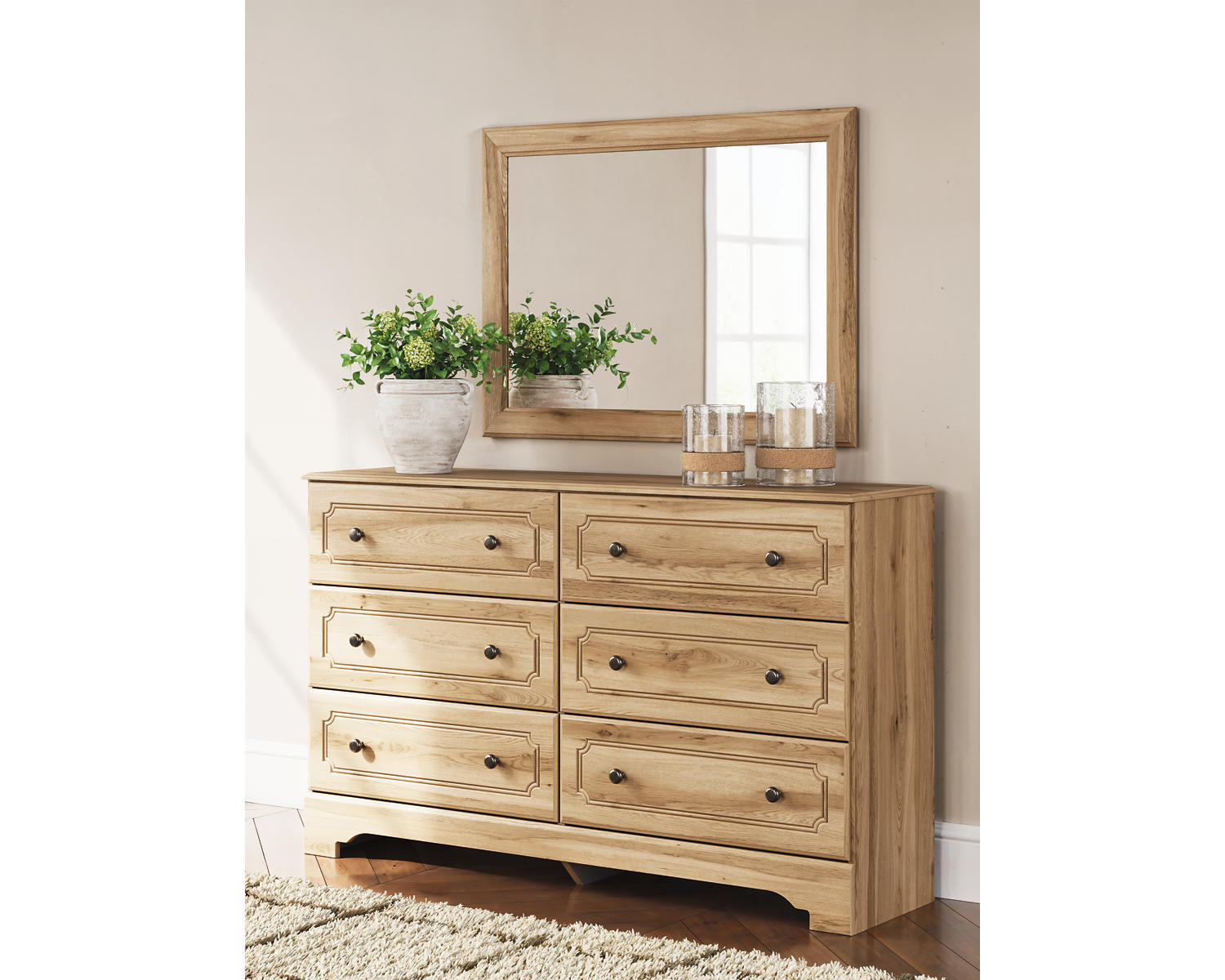 Aleaport Dresser and Mirror