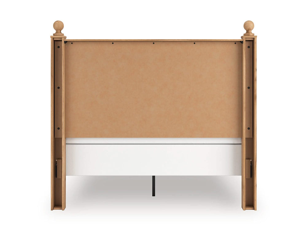 Cama Queen con paneles Aleaport