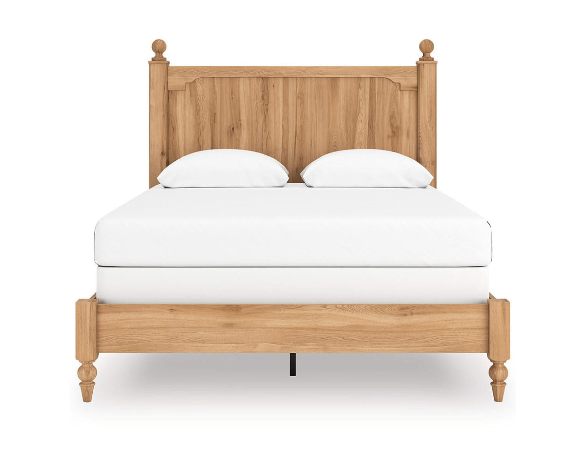 Cama Queen con paneles Aleaport