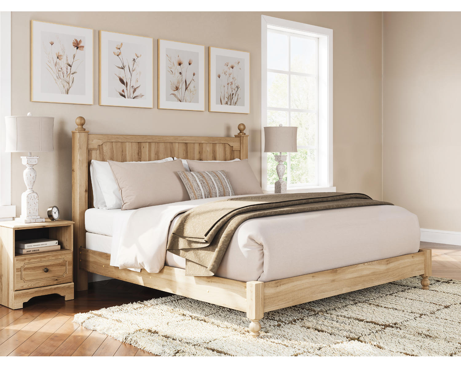 Aleaport King Panel Bed