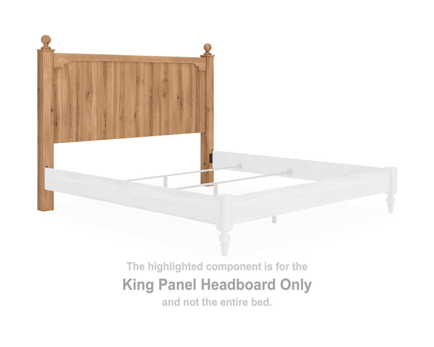 Aleaport King Panel Headboard