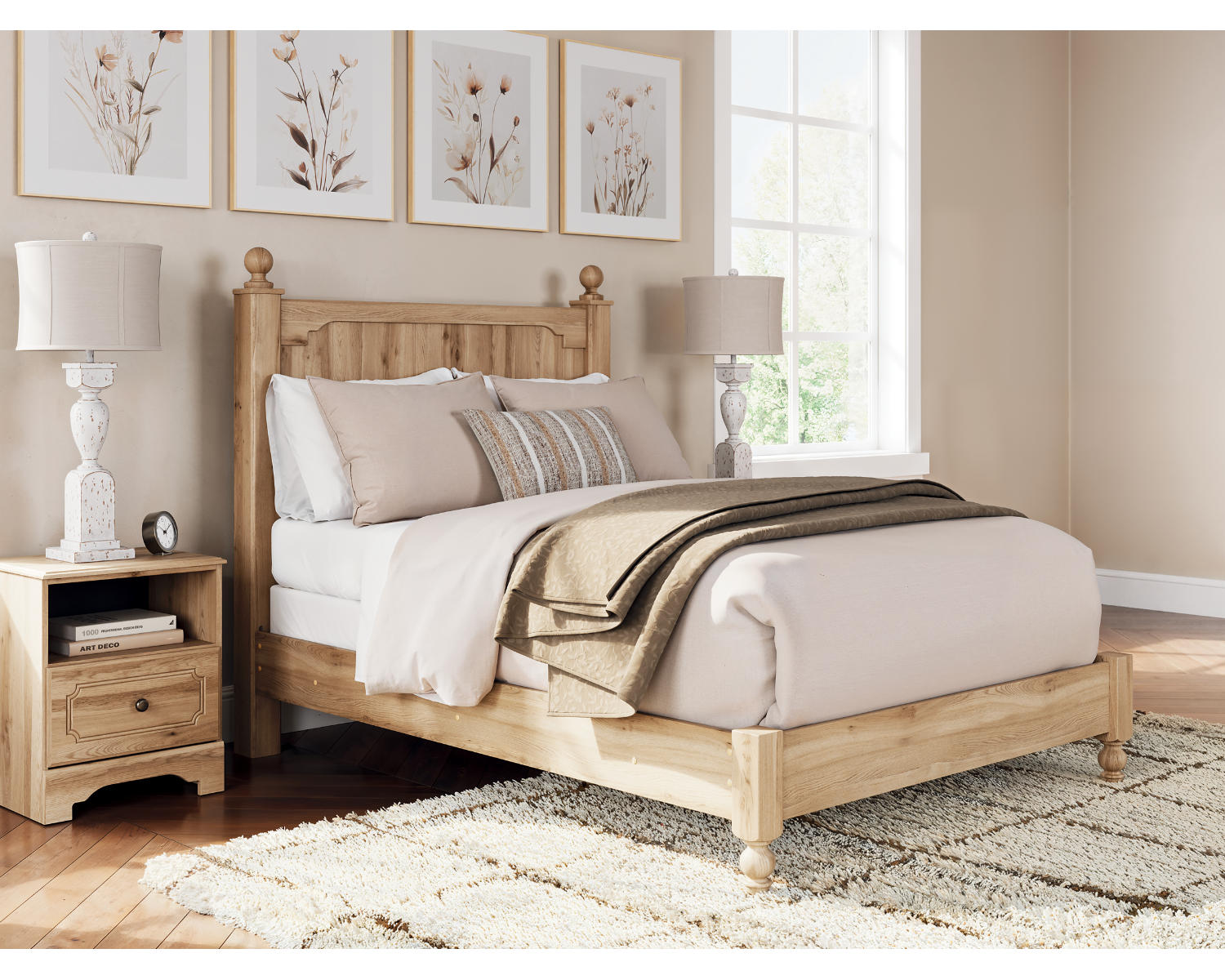 Aleaport Full Panel Bed