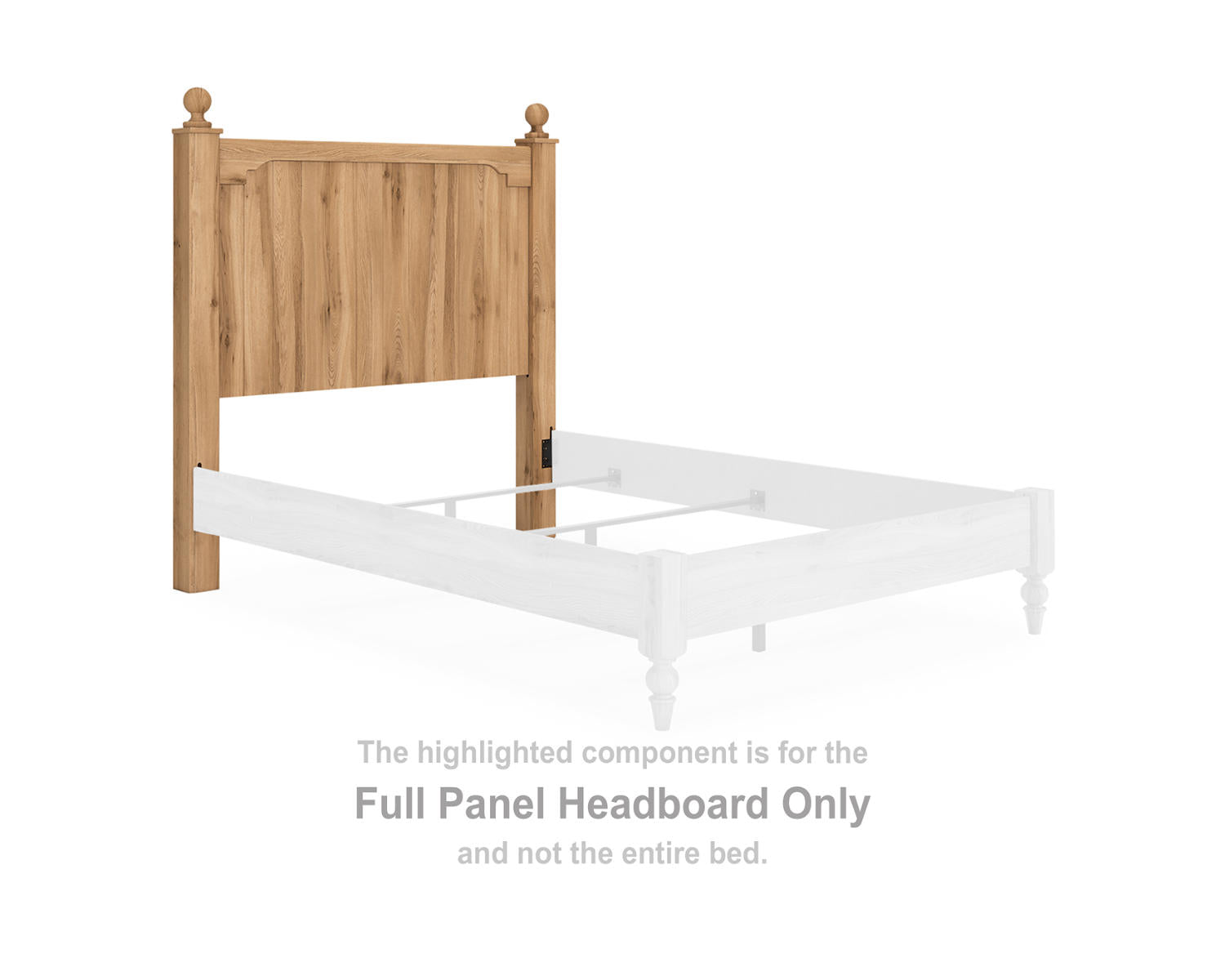 Aleaport Full Panel Headboard