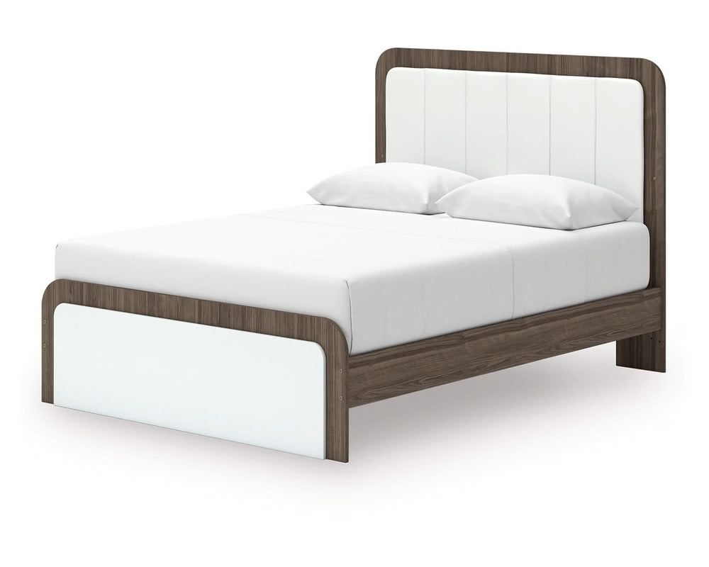 Cama tapizada Kendanport Queen