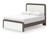Cama tapizada Kendanport Queen