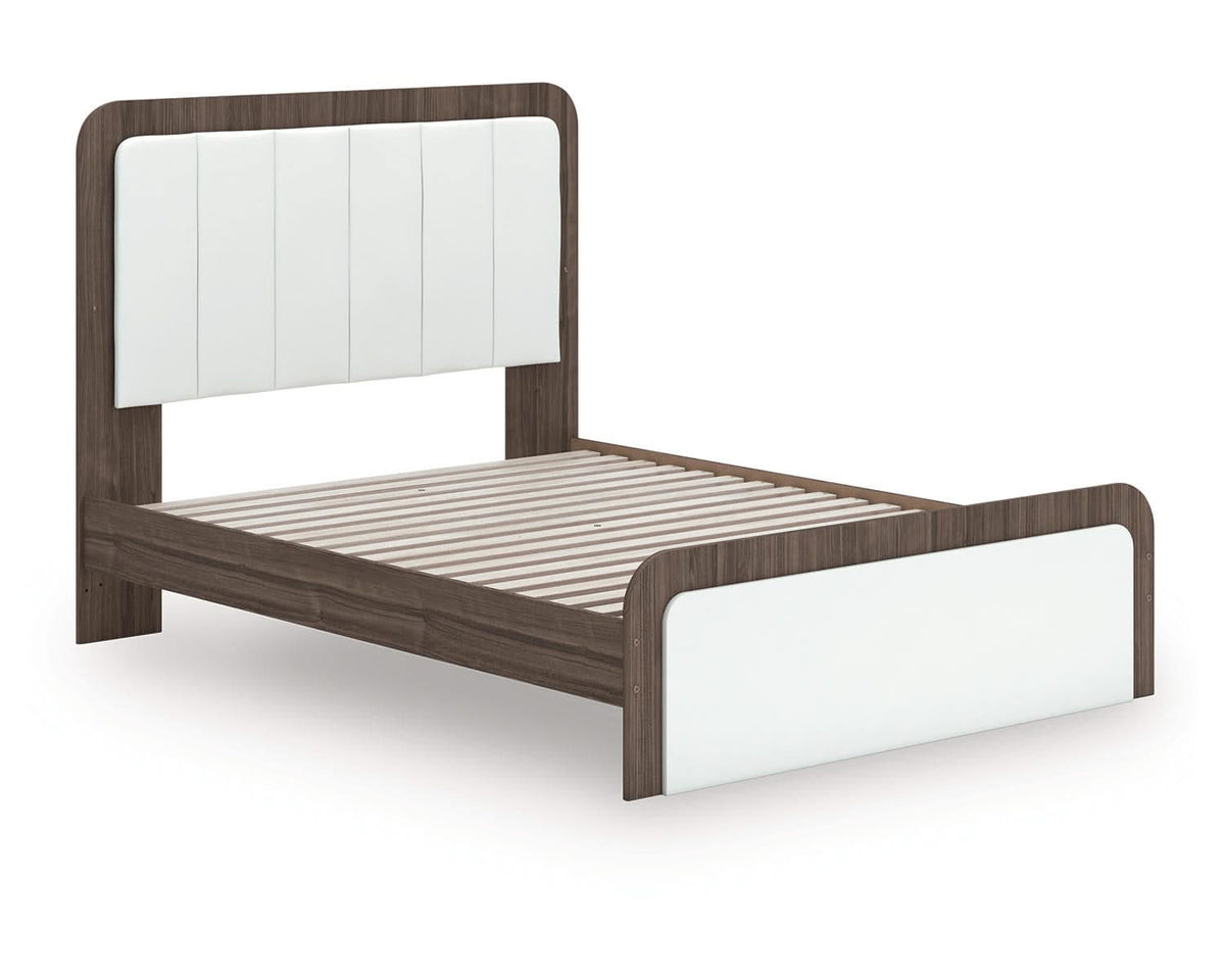 Cama tapizada Kendanport Queen
