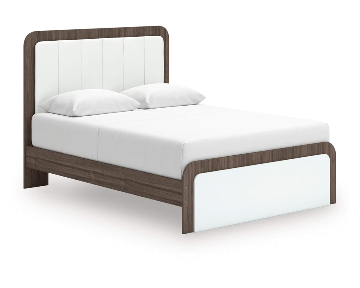 Cama tapizada Kendanport Queen