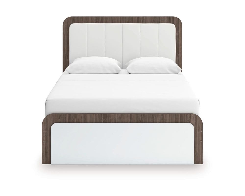 Cama tapizada Kendanport Queen