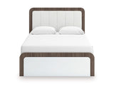 Cama tapizada Kendanport Queen
