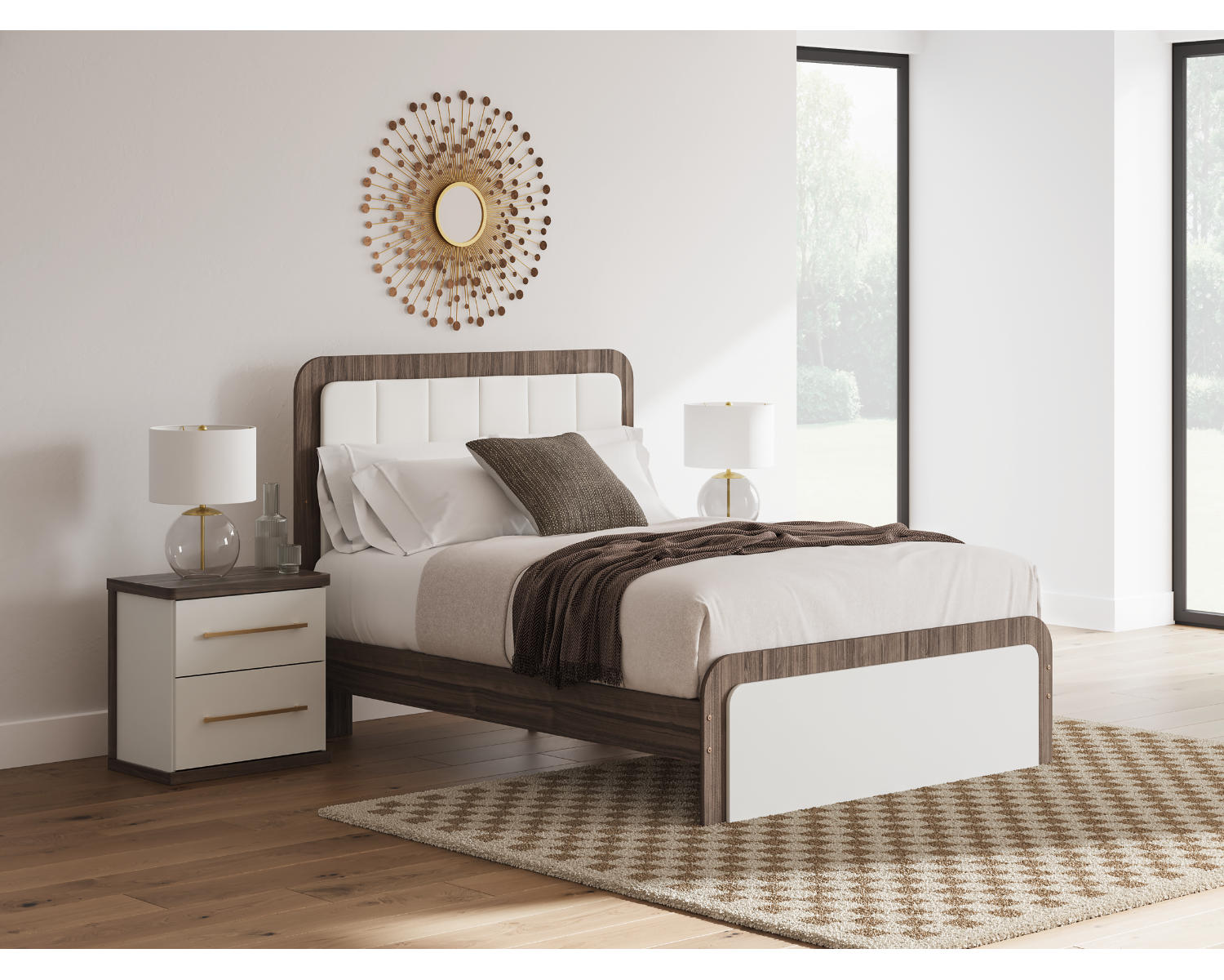 Kendanport Queen Upholstered Bed