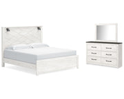 Gerridan King Panel Bed, Dresser and Mirror