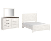 Gerridan Queen Panel Bed, Dresser and Mirror