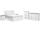 Gerridan King Panel Bed, Dresser, Chest and 2 Nightstands