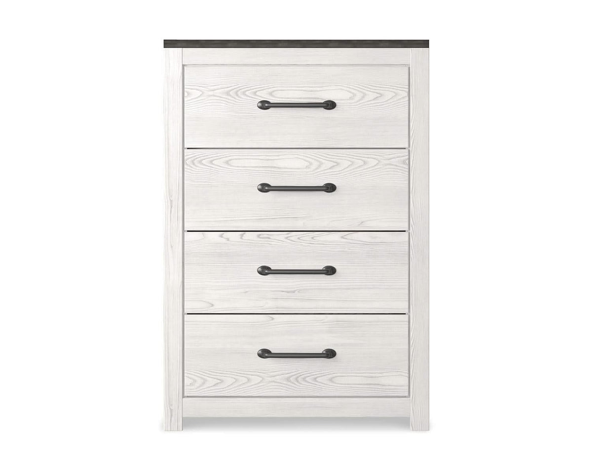Gerridan Full Panel Bed, Dresser, Mirror, Chest and Nightstand