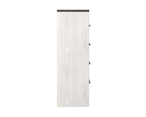 Gerridan King Panel Bed, Dresser, Mirror, Chest, and Nightstand
