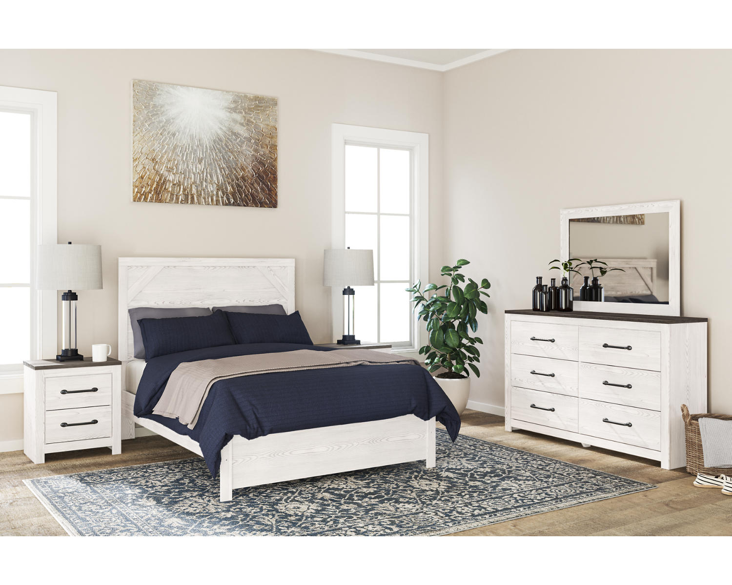 Gerridan Dresser and Mirror