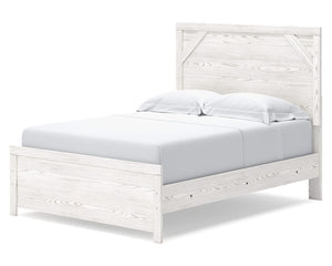 Cama y cómoda Gerridan con paneles completos