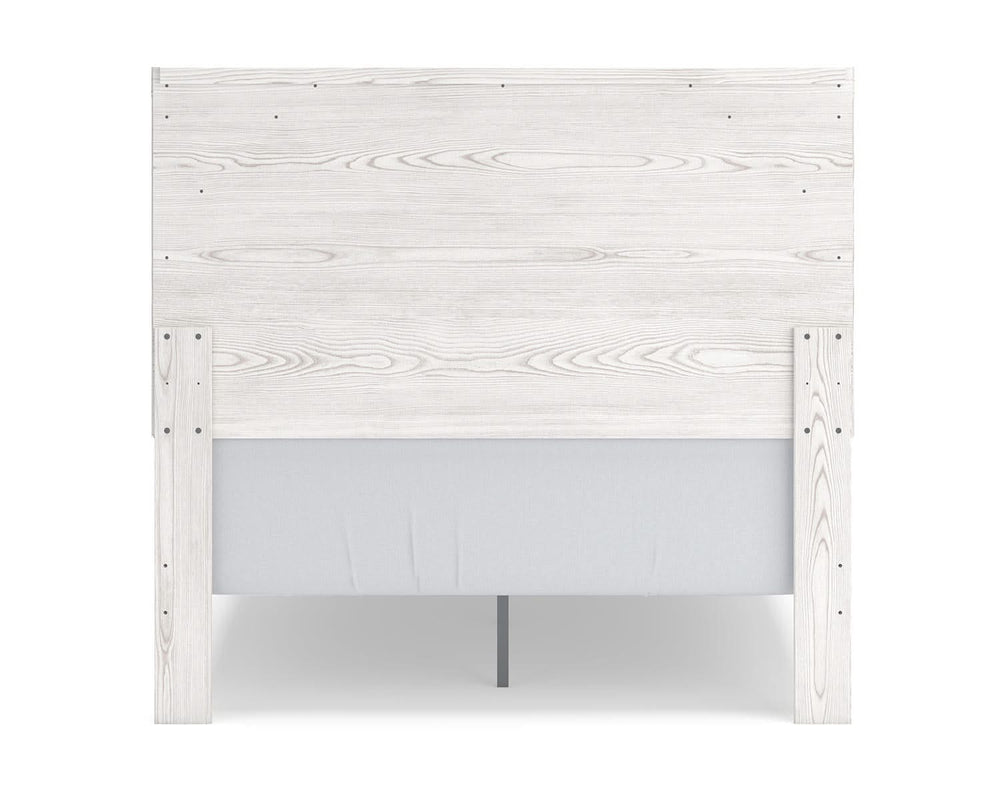 Cama Gerridan con paneles completos, tocador, espejo y mesita de noche