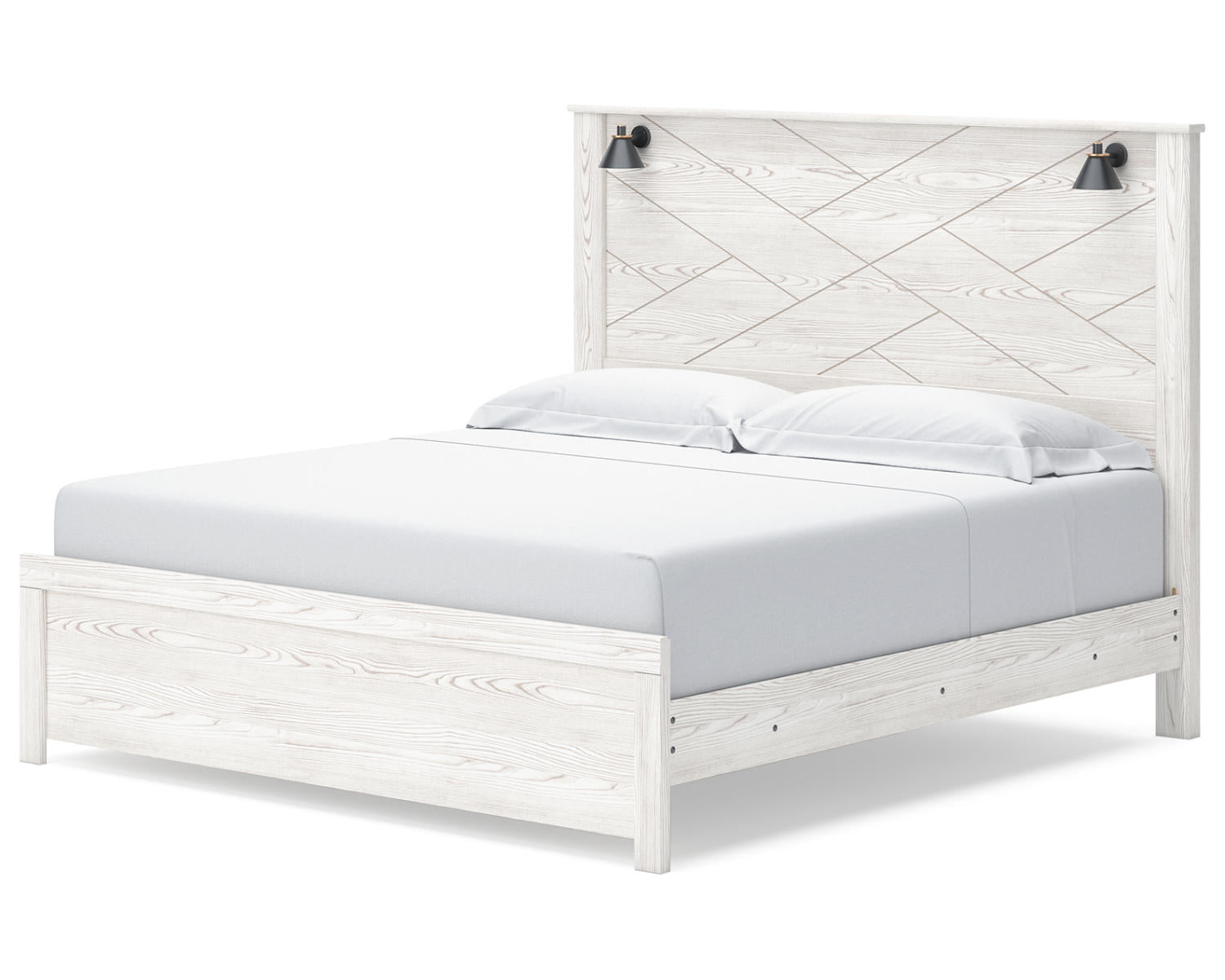 Gerridan King Panel Bed, Dresser, Mirror and 2 Nightstands