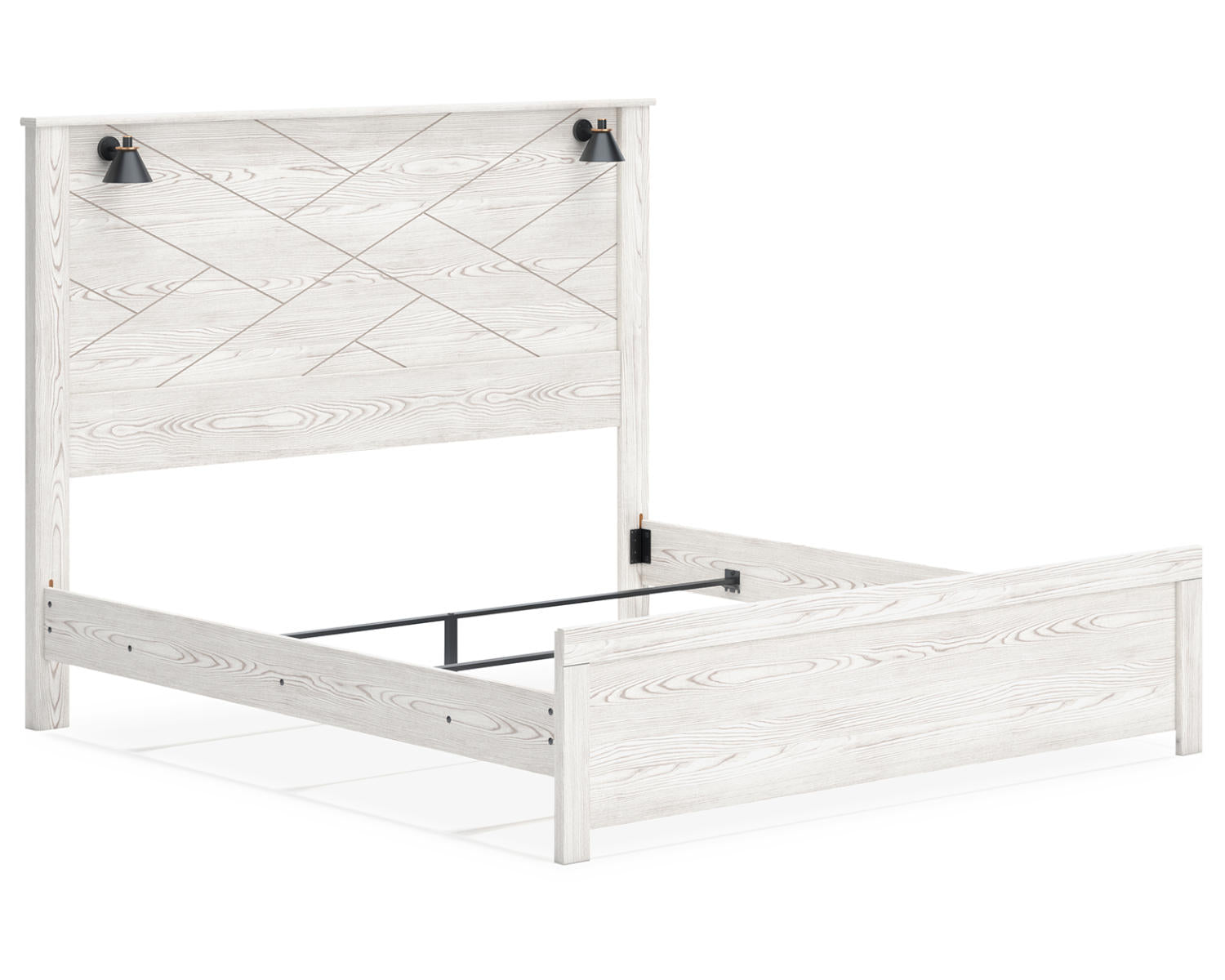 Gerridan King Panel Bed, Chest and 2 Nightstands