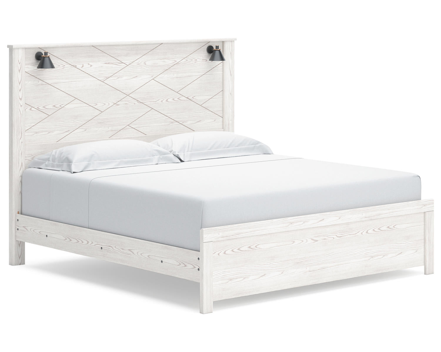 Gerridan King Panel Bed, Chest and 2 Nightstands