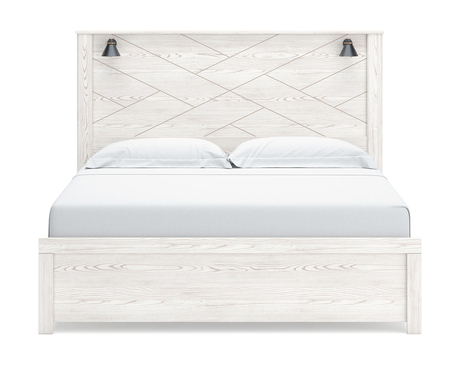 Gerridan King Panel Bed, Dresser, Mirror and 2 Nightstands