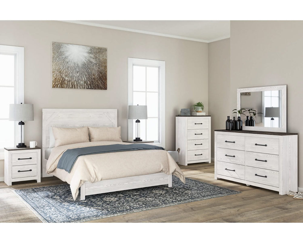 Cama con paneles Gerridan Queen