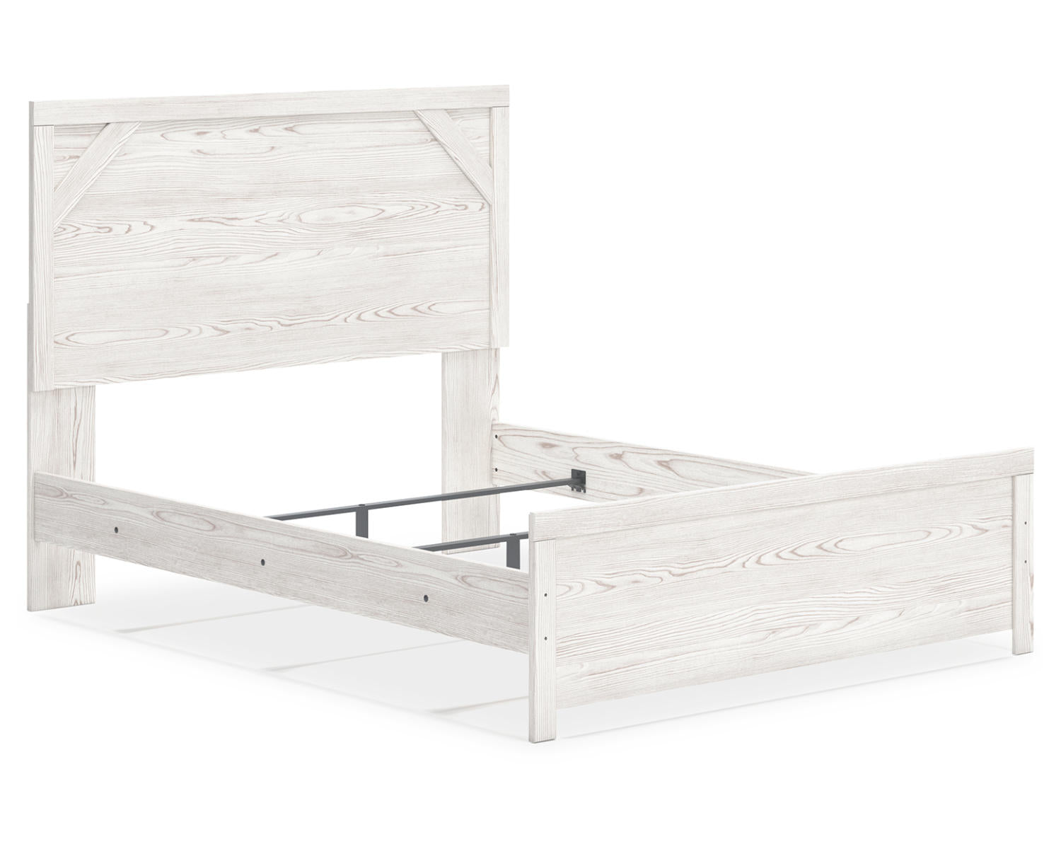 Gerridan Queen Bed with Mirrored Dresser and Nightstand