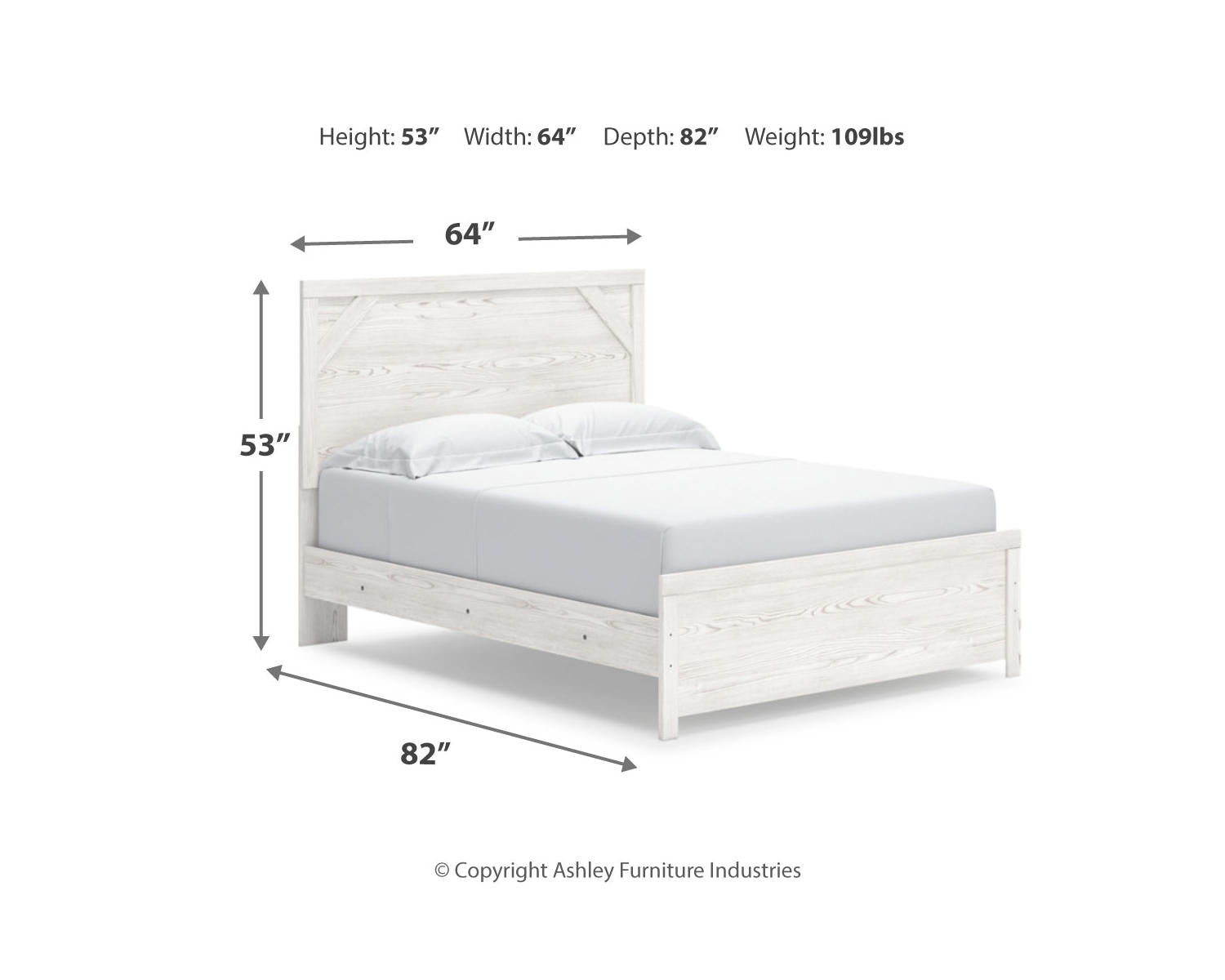 Gerridan Queen Panel Bed, Dresser and Nightstand