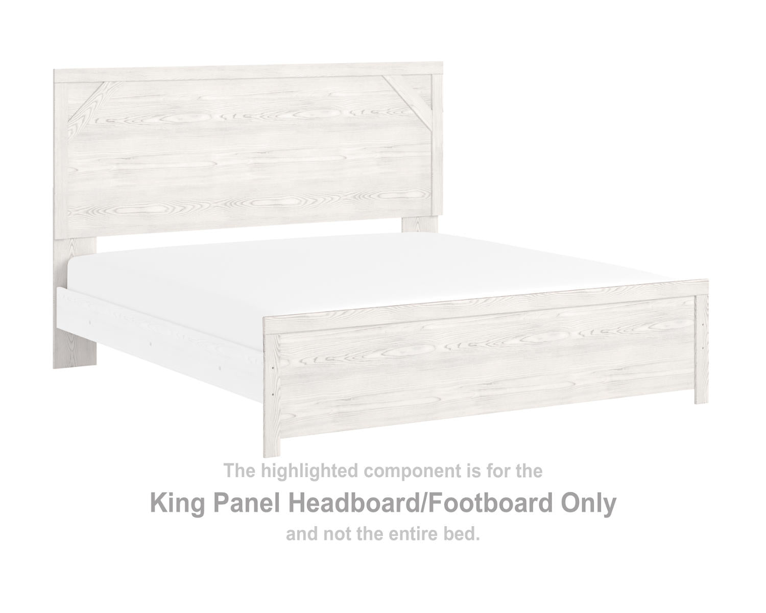 Gerridan King Panel Headboard/Footboard