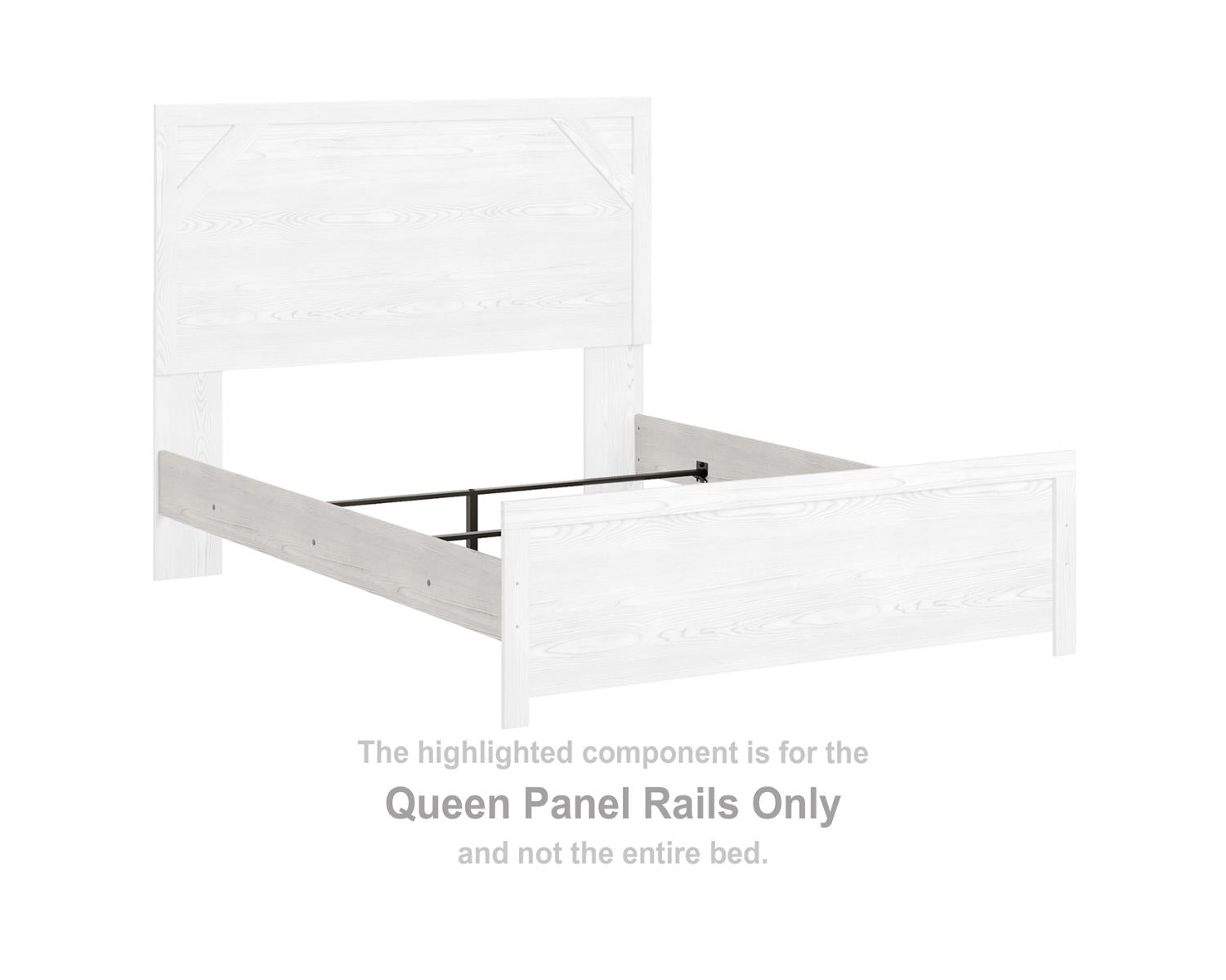 Gerridan Queen Panel Rails