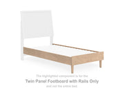 Cielden Twin Panel Footboard with Rails